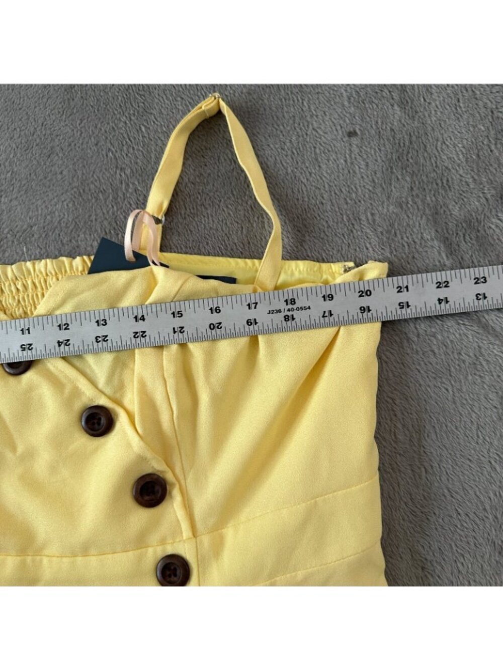NWT Modcloth Butter Yellow Summer Dress Women's size 1X - Picture 4 of 6